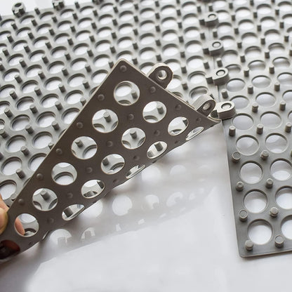 Bathroom Anti Slip Tile Mat (Pack of 4)