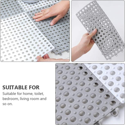 Bathroom Anti Slip Tile Mat (Pack of 4)